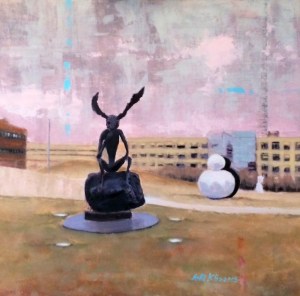 12x12 oil on panel  $325